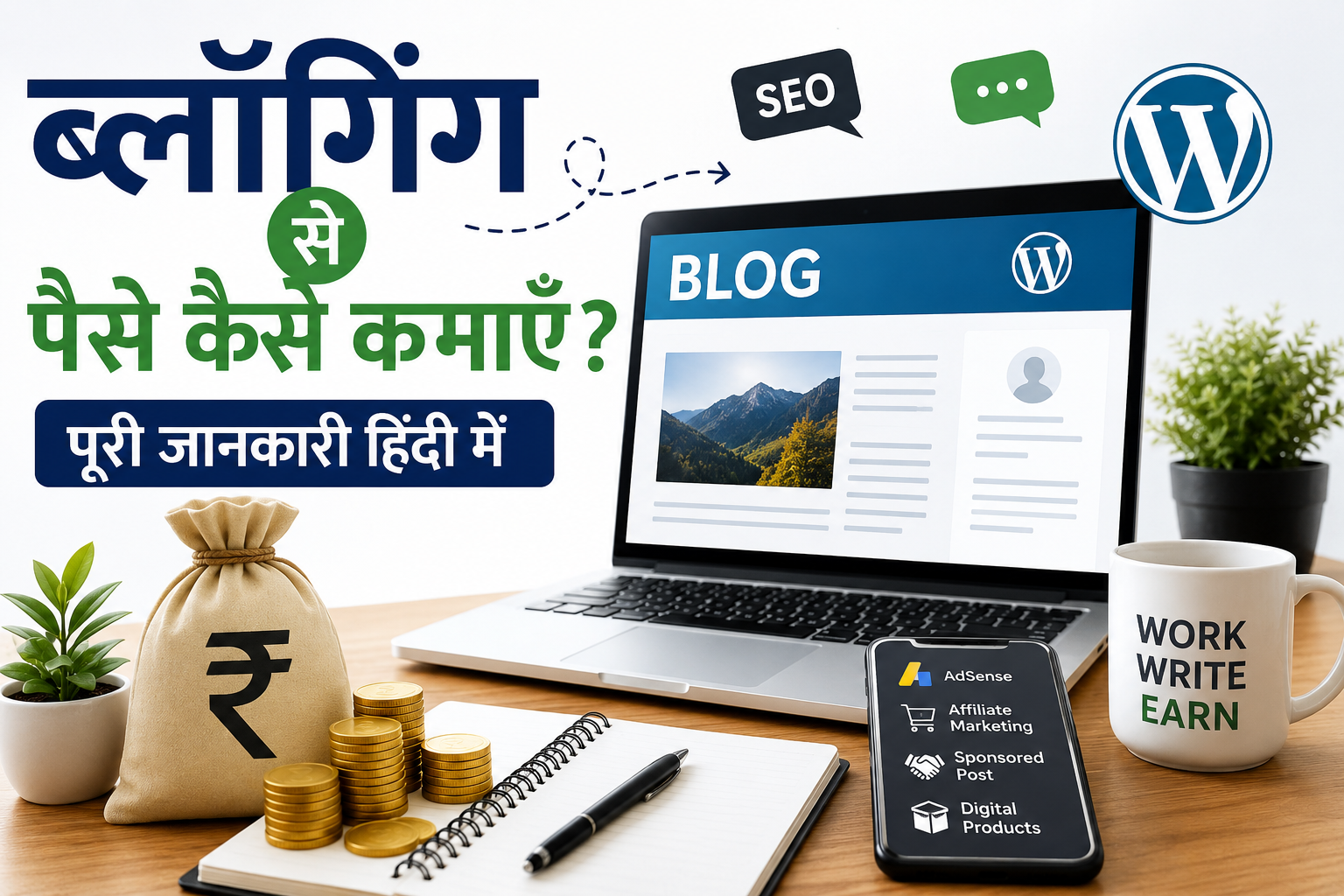 /blogging-se-paise-kaise-kamaye